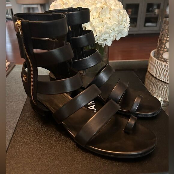 Chanel Calfskin Gladiator Sandals - Picture 8 of 10